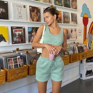 Fleece Pastel Shorts - THE JUBILEE APPAREL